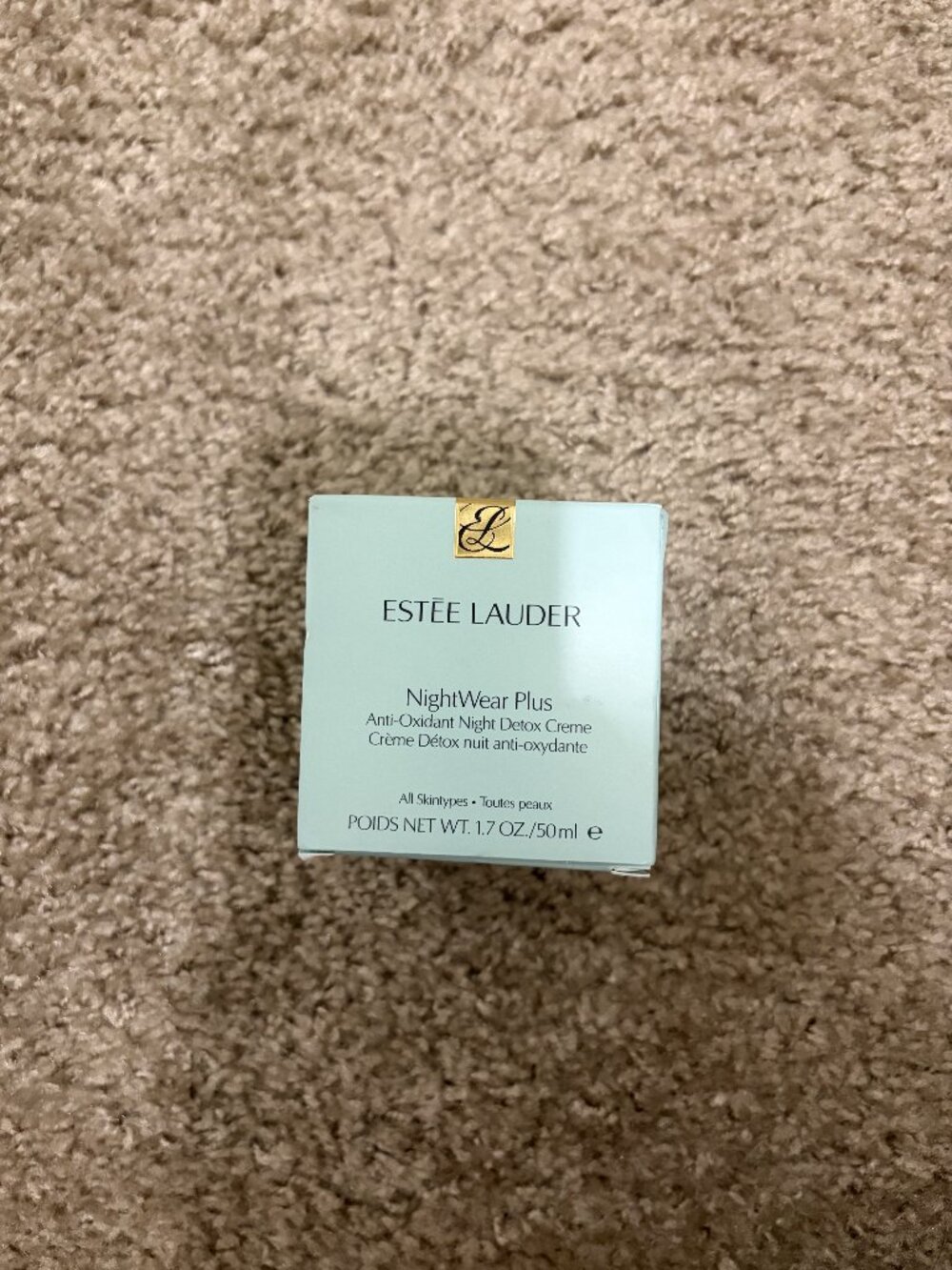 Estee Lauder NightWear Plus Anti-Oxidant Night Detox Creme 1.7 oz 50ml NIB